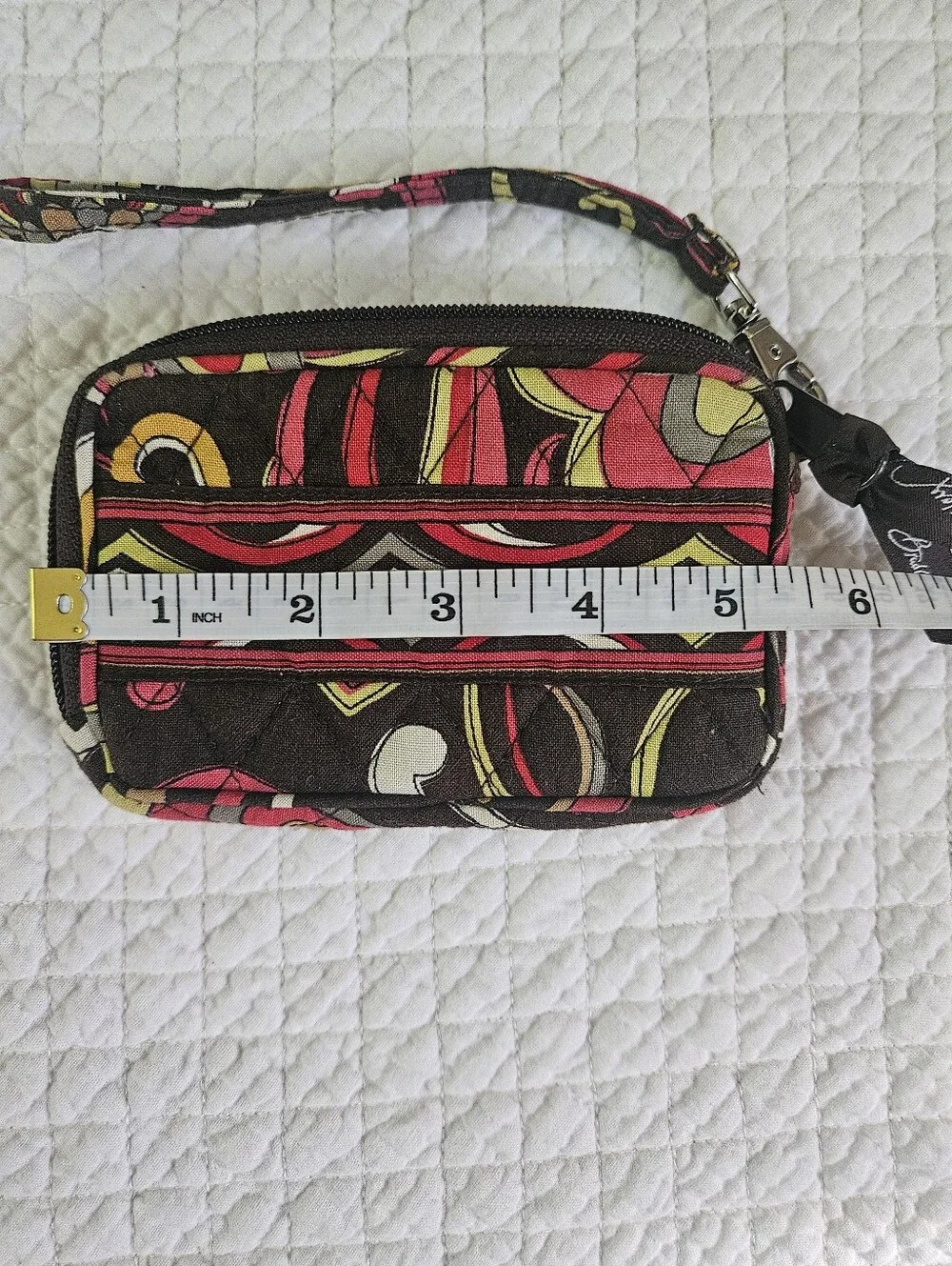 Vera Bradley Puccini zippered wristlet